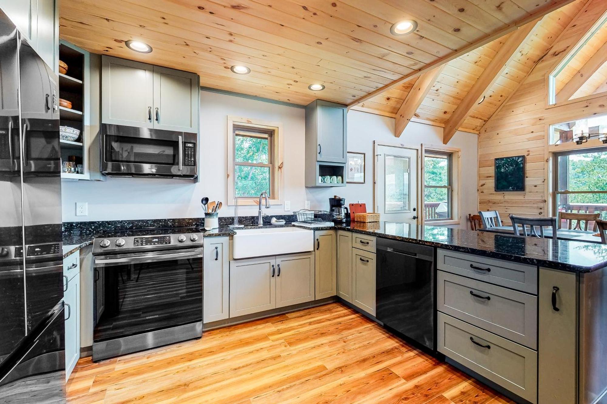Rocky Top Jewel Cabin Park Settlement Bilik gambar